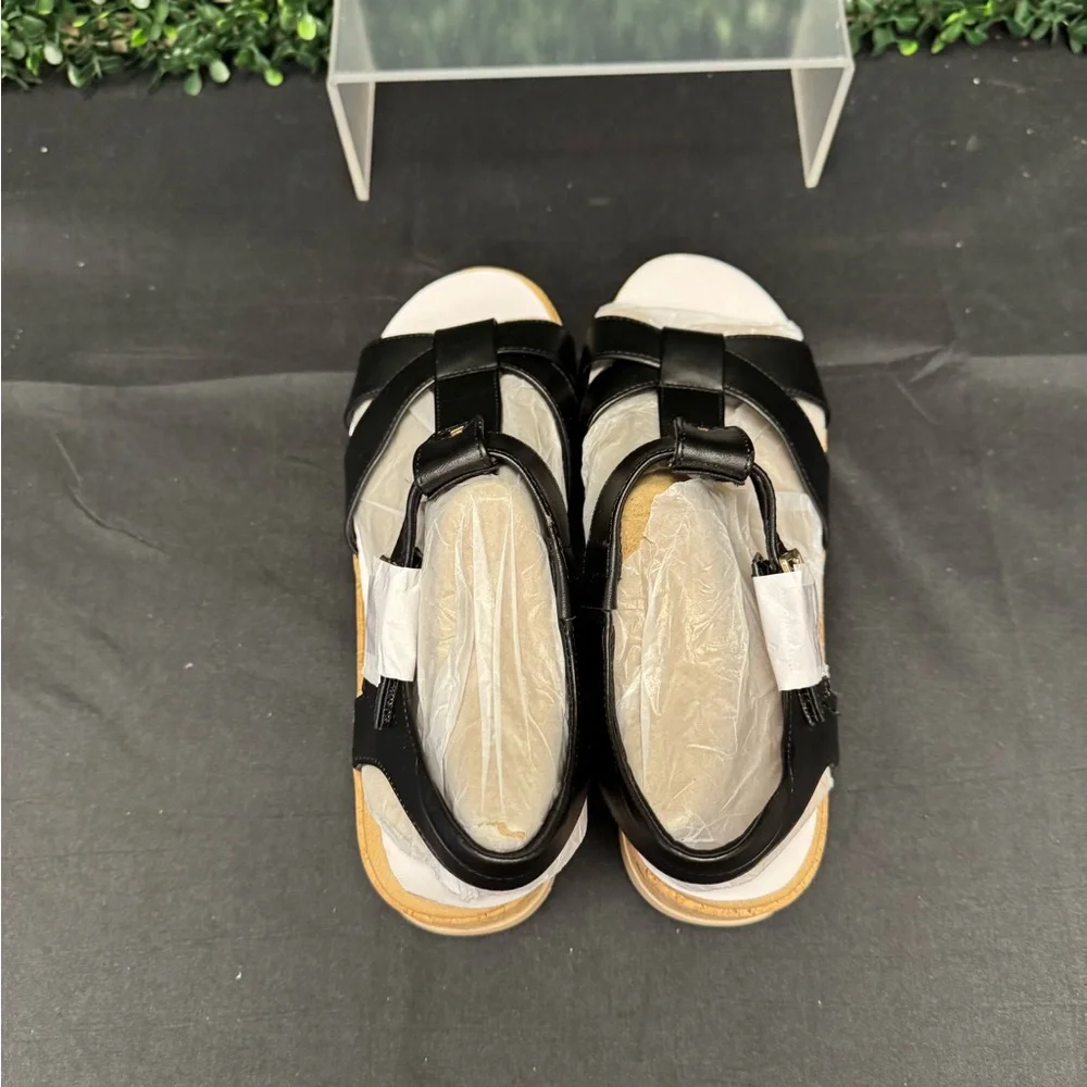 Dr. Scholls Once Again Platform Wedge Sandal - W8 - Picture 6 of 10